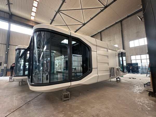 캡슐 하우스 플러스 A6 현대식 조립식 주택 A6