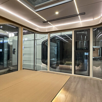 カプセルハウス・プラス A6 プレハブ・キャビン ベッドルーム カプセルハウス・プラス A6 プレハブ・キャビン ベッドルーム