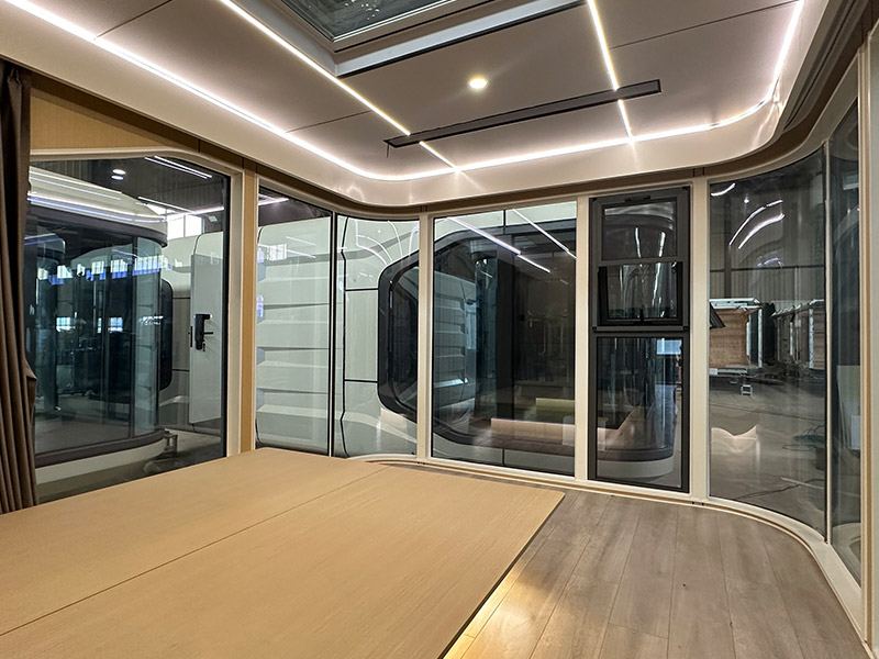 Capsule House Plus A6 prefab cabin Bed room