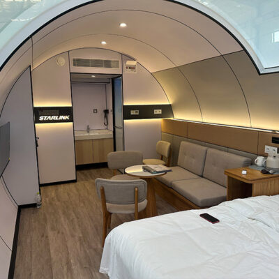 カプセル・タイニーハウス ミニQ5 Q5の贅沢なインテリア カプセル・タイニーハウス ミニQ5 Q5の贅沢なインテリア