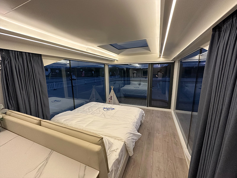 Space Capsule House A5 modular homes bed room