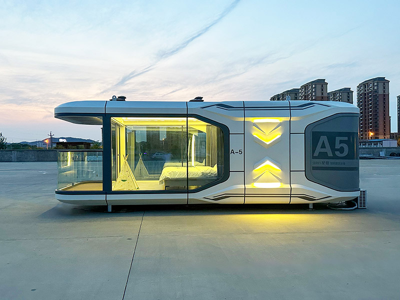 Space Capsule House A5 prefab steel buildings