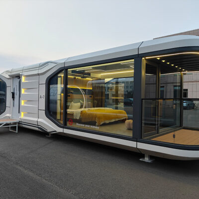 スペース・カプセル・ハウスPRO A7の居住空間