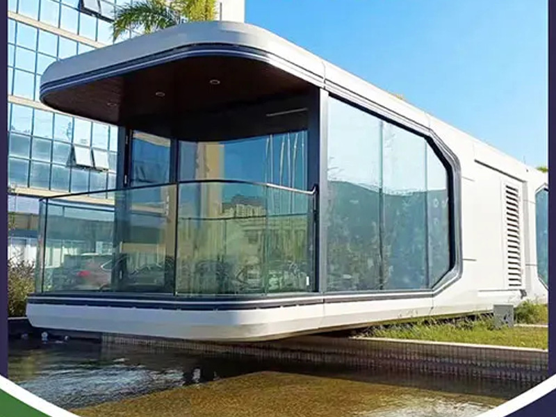 모던 캡슐 슬리핑 하우스 모던 캡슐 슬리핑 하우스