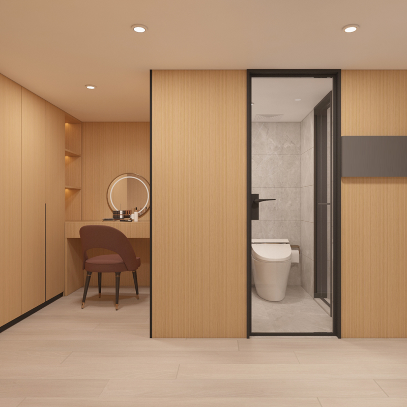 capsule house bath room