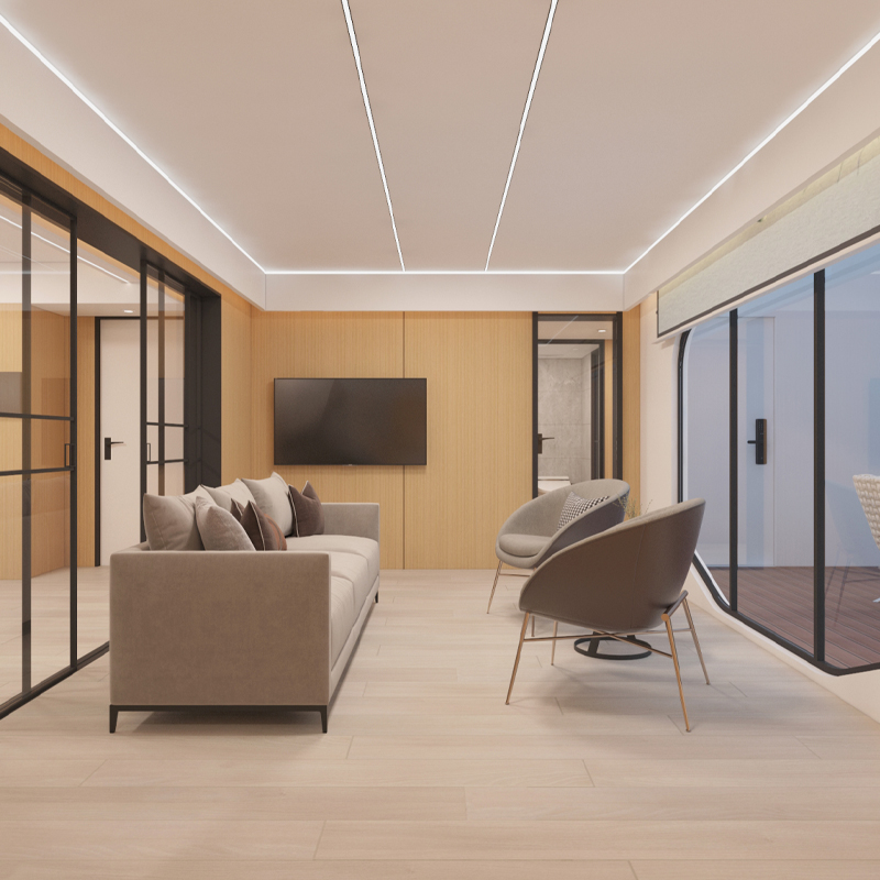 Central Public Living Space