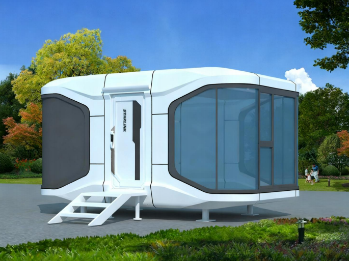 Mobile Space Capsule House|A3 2 中国山东威海星链文旅Mobile space capsule house_Mini capsule house