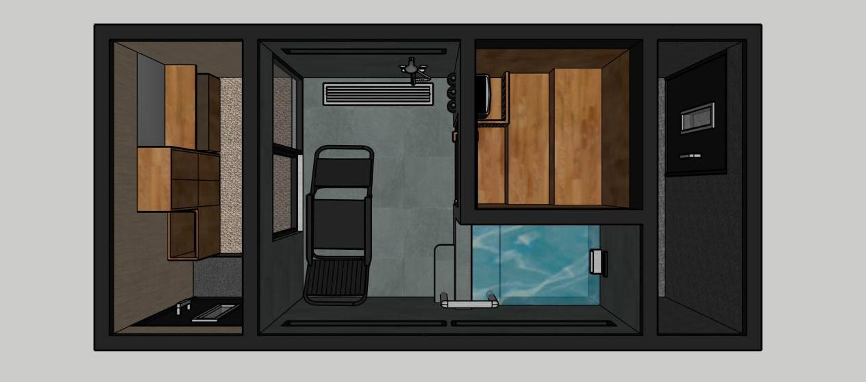 mobile bathroom unit exterior design