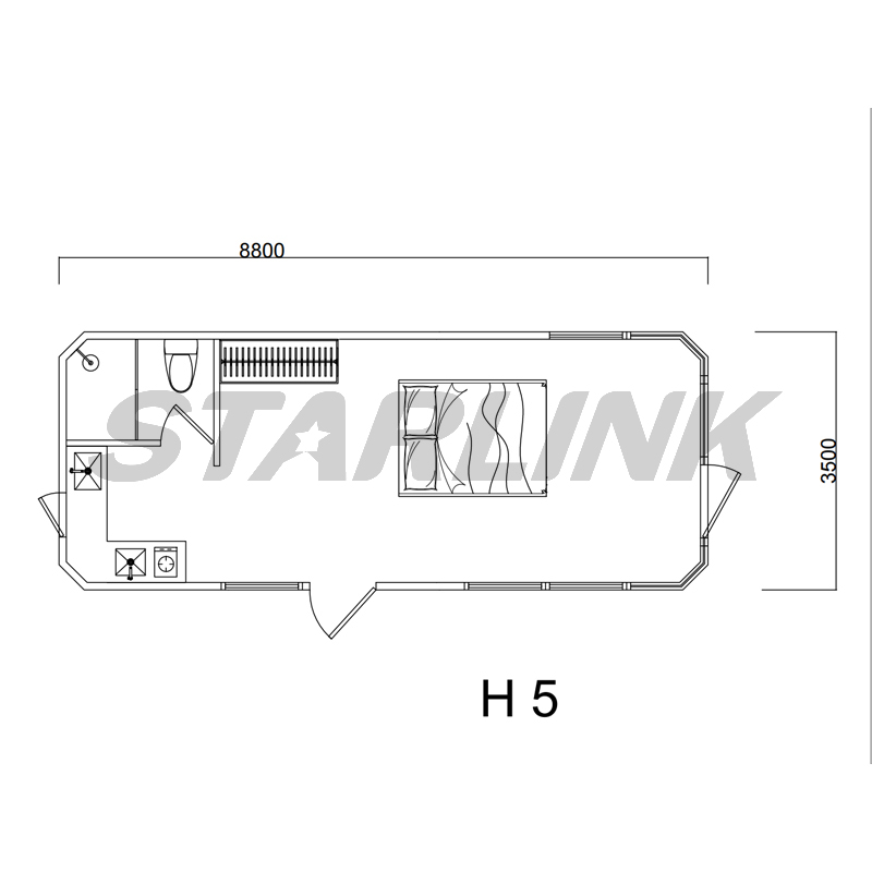 Modular Capsule House — H5