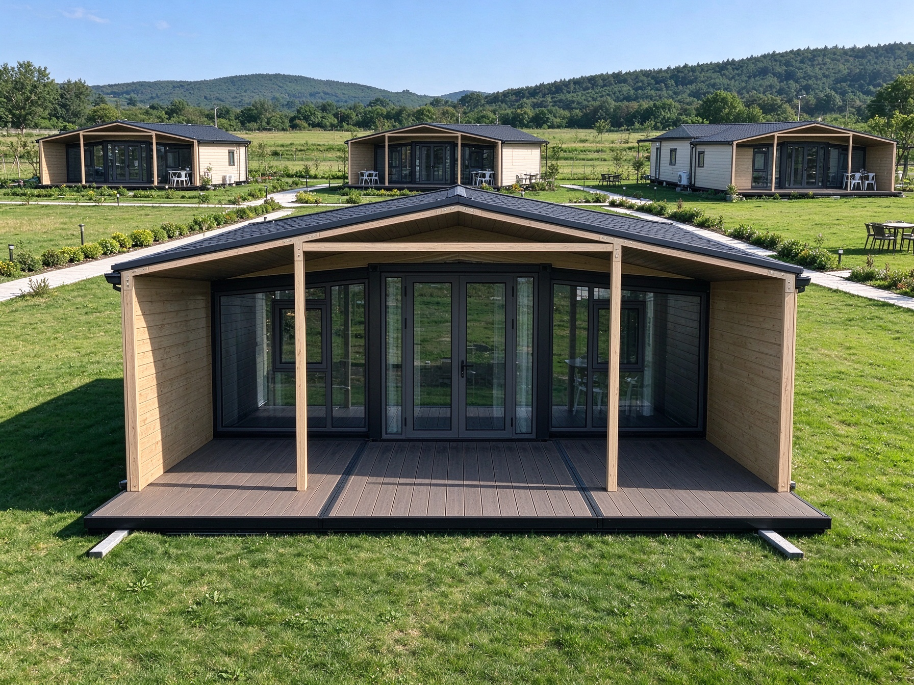 5 Practical Advantages of an Expandable House for Glamping & Tourism Projects 2 Starlink Modular Space Capsules Expandable House