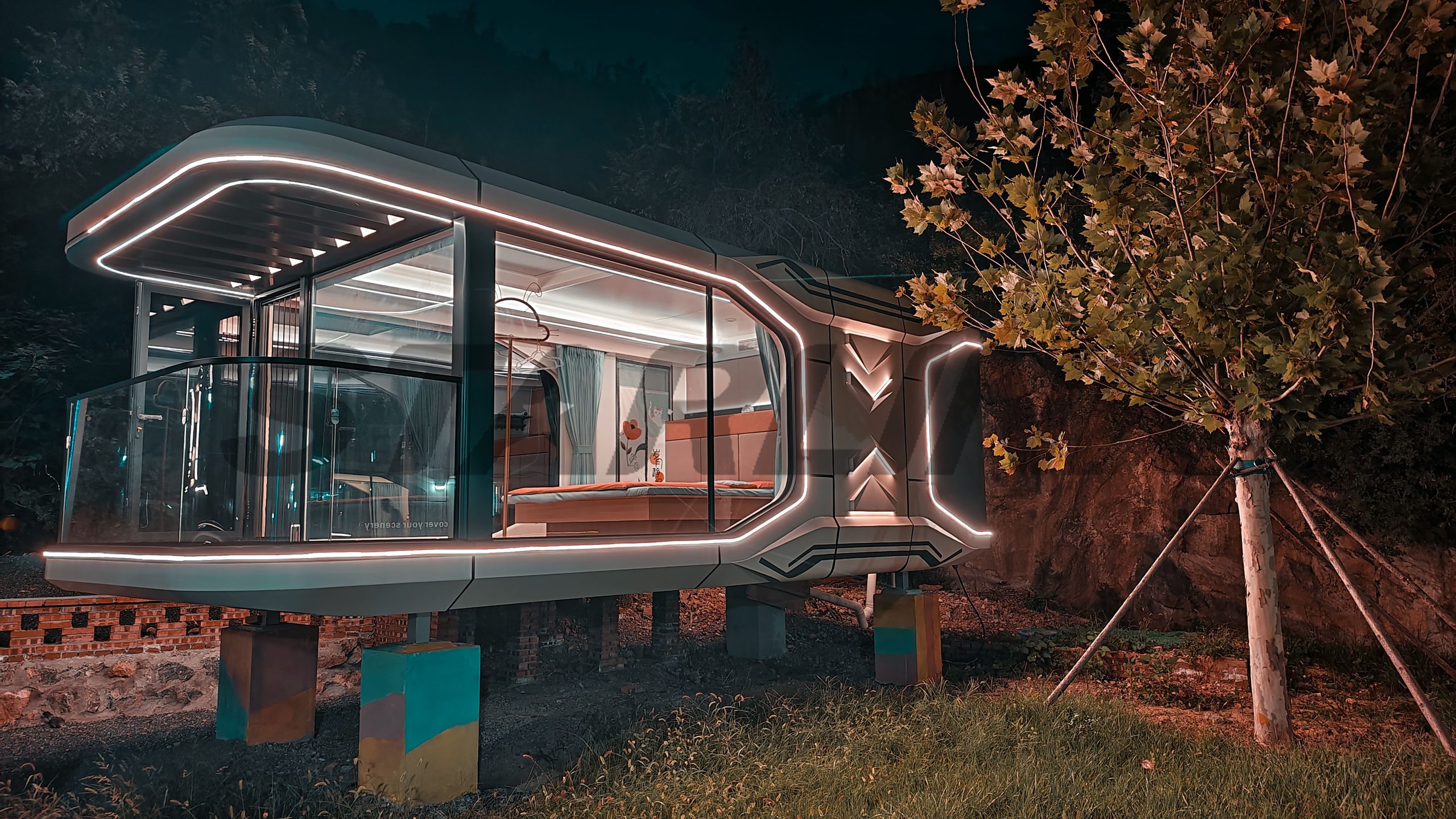 Prefab Home Space Capsule House: Why It Is the Best Modular Living Solution in 2026 3 Starlink Modular Space Capsules A5 02 外观7 北京童牛小镇 scaled Starlink Modular Space Capsules