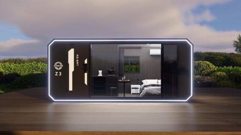 6 Practical Reasons to Invest in a Cabin House for Your Glamping Resort 1 Starlink Modular Space Capsules 外观1 Starlink Modular Space Capsules